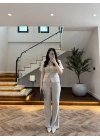 TAŞ KEMERLİ İSPANYOL PAÇA PANTOLON TAKIM -9214