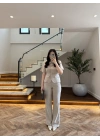TAŞ KEMERLİ İSPANYOL PAÇA PANTOLON TAKIM -9214