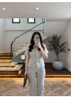 TAŞ KEMERLİ İSPANYOL PAÇA PANTOLON TAKIM -9214