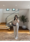 TAŞ KEMERLİ İSPANYOL PAÇA PANTOLON TAKIM -9214
