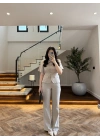 TAŞ KEMERLİ İSPANYOL PAÇA PANTOLON TAKIM -9214