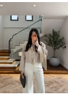 TAŞ PÜSKÜL DETAY CEKET -9791