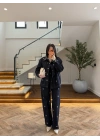 TAŞLI DENİM CEKET PANTOLON TAKIM-261167
