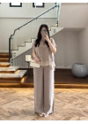 VİZON GARNİLİ BLUZ PANTOLON TAKIM -51420