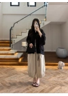 VİZON PAÇA PİLELİ BAGY PANTOLON-51416