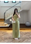 YEŞİL ARKA BAĞLAMALI TAKIM