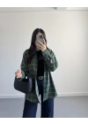 YEŞİL ODUNCU GÖMLEK