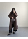 ZR MODEL PREMİUM KABAN KAHVE