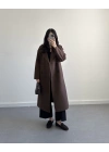 ZR MODEL PREMİUM KABAN KAHVE