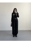 ZR MODEL SİYAH KUMAŞ PANTOLON