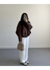 ZR MODEL SÜET BOMBER CEKET KAHVE
