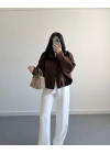 ZR MODEL SÜET BOMBER CEKET KAHVE