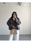 ZR MODEL SÜET BOMBER CEKET ANTRASİT