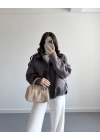 ZR MODEL SÜET BOMBER CEKET ANTRASİT