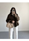 ZR MODEL SÜET BOMBER CEKET HAKİ