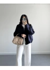 ZR MODEL SÜET BOMBER CEKET LACİVERT