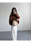 ZR MODEL SÜET BOMBER CEKET TABA