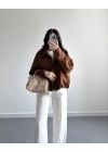 ZR MODEL SÜET BOMBER CEKET TABA
