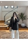ZÜMRÜT ALLERLİ ARA BOY TRENÇKOT -7556