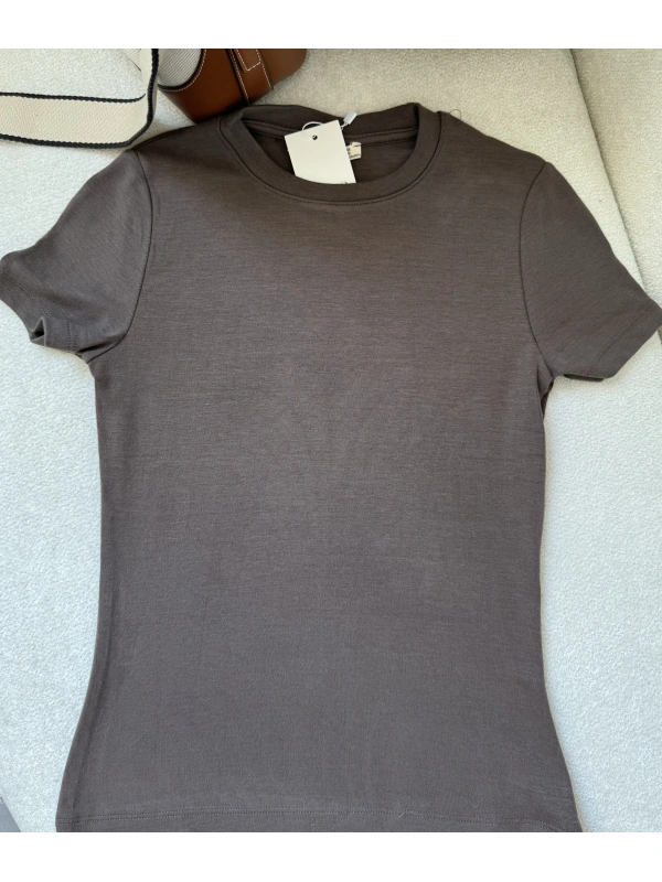 Oysh kısa kol kahve body