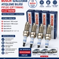 0242235668 BOSCH FR7LDC Çift Tırnak Ateşleme Bujisi 4’lü Takım Opel Astra Corsa Vectra