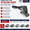 04E905110P Ateşleme Bobini Golf 7 Jetta Polo A3 Leon 1.0-1.2-1.4 TSI