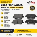 583022KA10 Arka Fren Balata Hyundai Accent Blue Elantra Uyumlu