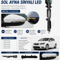 5F0949101A Seat Leon Sol Ayna Sinyali LED 2012-2016 Uyumlu