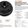 52120559 Amortisör Takozu Sağ-Sol Fiat Egea 1.3 MTJ 1.4 1.6 MTJ 2016 Sonrası