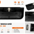 FIAT Fiorino / Citroen Nemo / Peugeot Bipper Bagaj Kilit Muhafaza Kapağı 7357705660