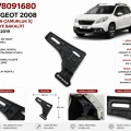 9678091680 Peugeot 2008 Sol Ön Çamurluk İç Takviye Bakaliti 2013-2019 Uyumlu