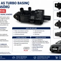 Audi A4 A5 Turbo Basınç MAP Sensörü 058906051G Manifold Mutlak Basınç Sensörü