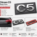 Citroen C5 Bagaj Yazısı Krom Arka Bagaj Amblemi 2008 ve Üzeri Uyumlu