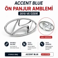 Hyundai Accent Blue Uyumlu Ön Panjur Amblemi 2010 ve Üzeri