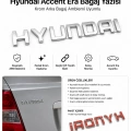 Hyundai Accent Era Bagaj Yazısı Krom Arka Bagaj Amblemi Uyumlu
