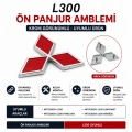 Mitsubishi L300 Uyumlu Ön Panjur Amblemi Krom Görünümlü