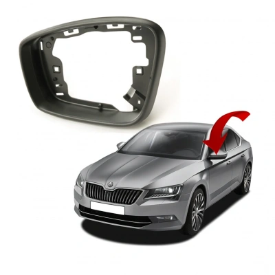 3V0857531 AYNA ÇERÇEVESİ SOL SUPERB 2015 ve Üzeri