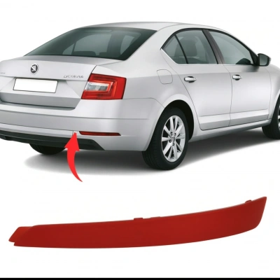 5E5945106 REFLEKTÖR ARKA TAMPON SAG OCTAVİA 2013-2017
