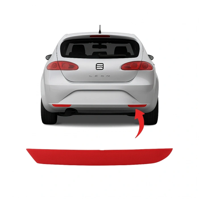 1P0945105E REFLEKTÖR ARKA TAMPON SOL  LEON-FR 2006-2013