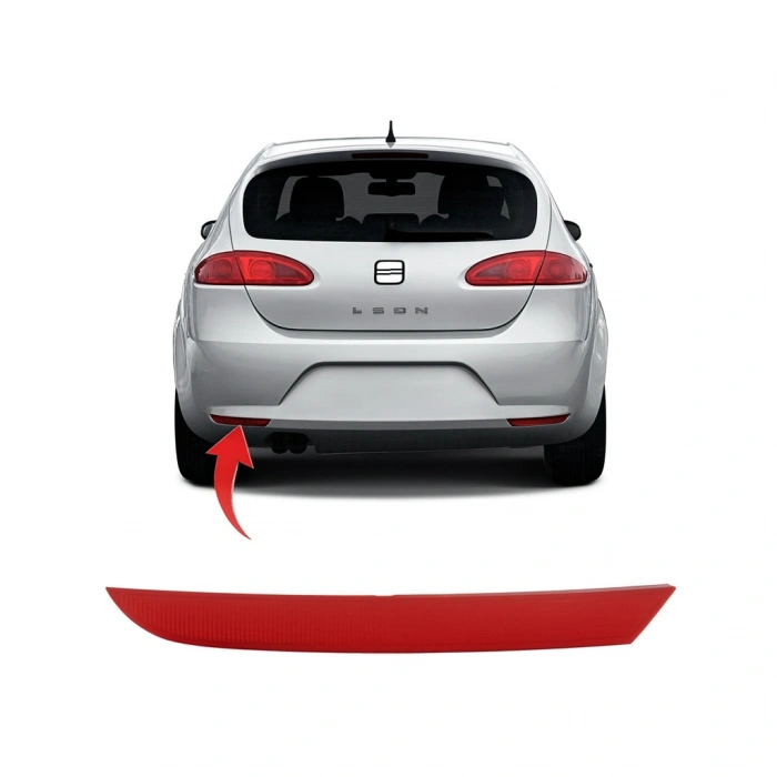 1P0945106E REFLEKTÖR ARKA TAMPON SAG  LEON-FR 2006-2013