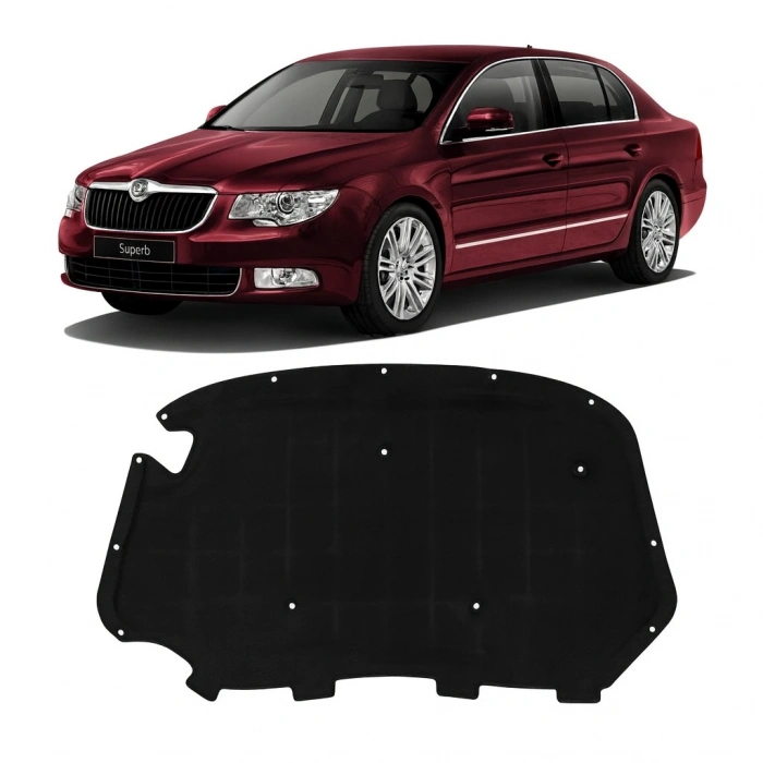 MOTOR KAPUT KEÇESİ KLİPSLİ 1.Kalite-SUPERB 2008>> 3T0863831