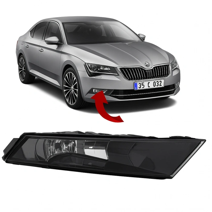 SİS FARI SAG SUPERB 2015-2018 3V0941700A