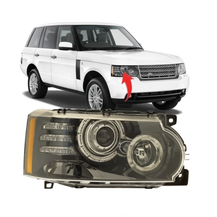 FAR SOL KOMPLE LAND ROVER III VOGUE L322 10>12 (BEYINLER UZERINDE, TAK CALISTIR) LR010822