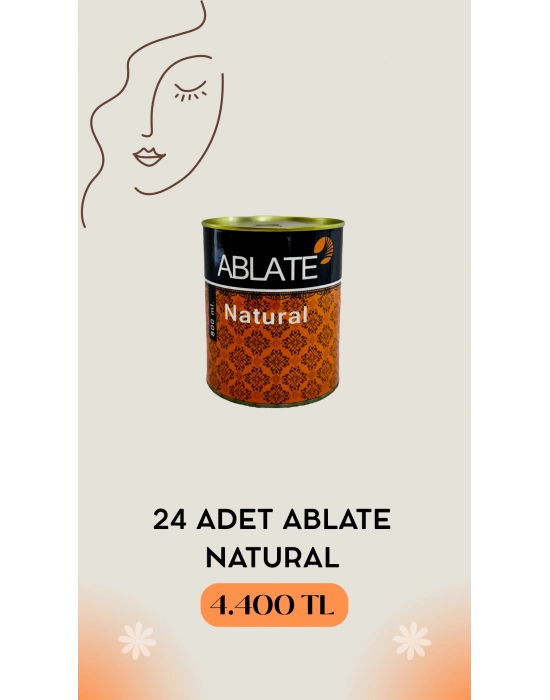 Ablate Konserve Ağda Naturel 24x800 ml