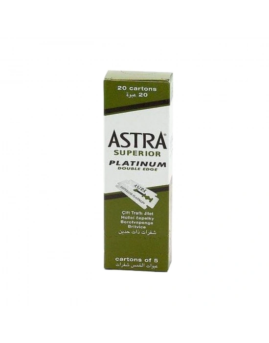 Astra Professional Superior Platinum Çift Taraflı Jilet 5x20 Adet
