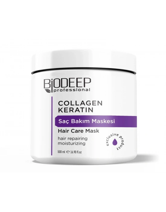 BİODEEP COLLAGEN&KERATİN SAÇ BAKIM MASKESİ 500 ML