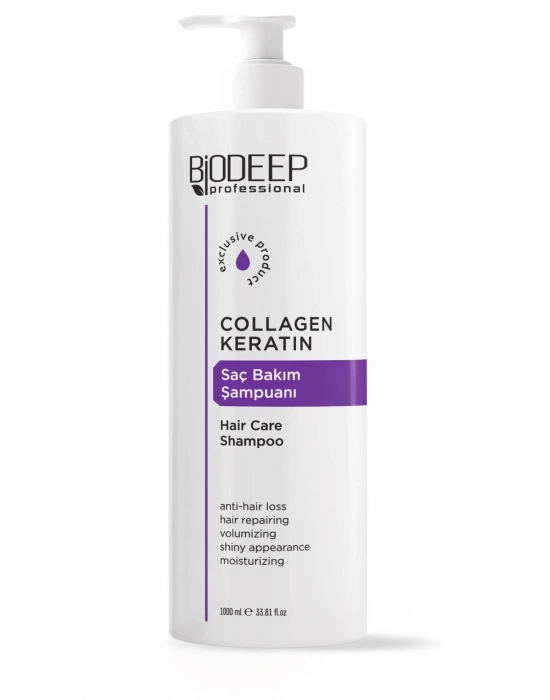 BİODEEP COLLAGEN&KERATİN SAÇ BAKIM ŞAMPUANI 1000 ML