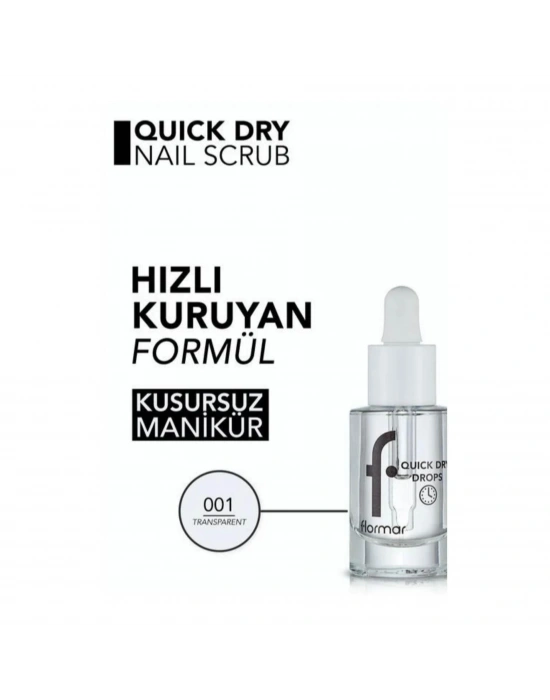 Flormar Quick Dry Drops Kurutucu Yağ