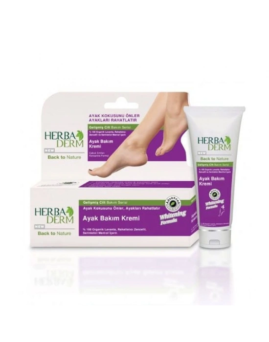 Herbaderm Ayak Kokusunu Önleyici Ayak Bakım Kremi 60 ml.