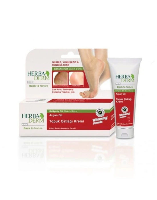 Herbaderm Kuru Sert ve Çatlamış Topuklar için Bakım Kremi 60 ml.